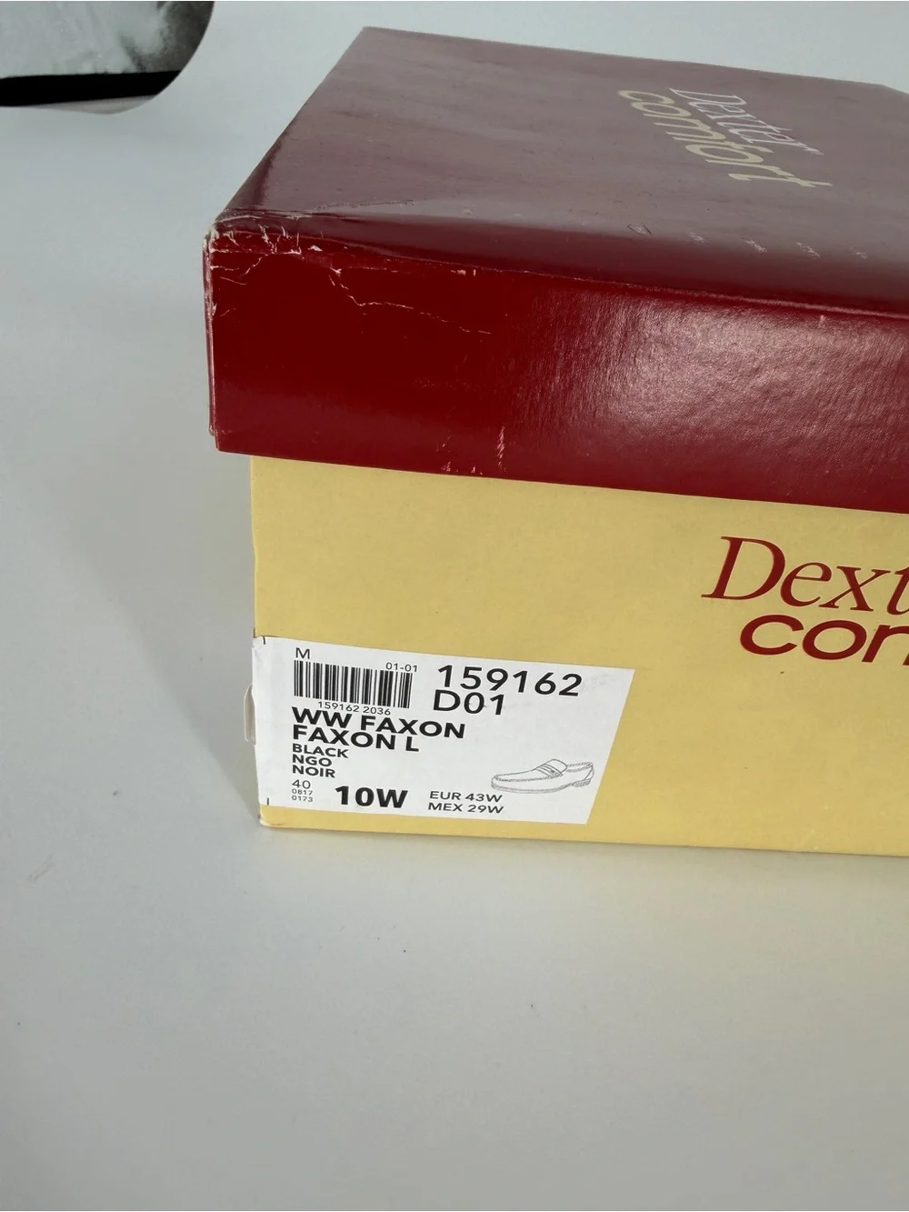 Dexter Comfort Faxon Slip-On Loafers Black Wide Men's - Size 10W